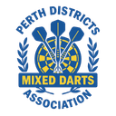 Perth Districts Mixed Darts Association logo